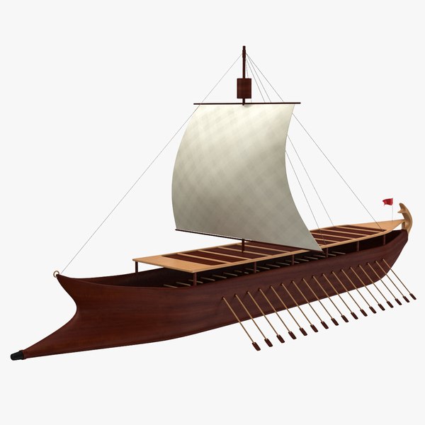 old sailing ship 3D