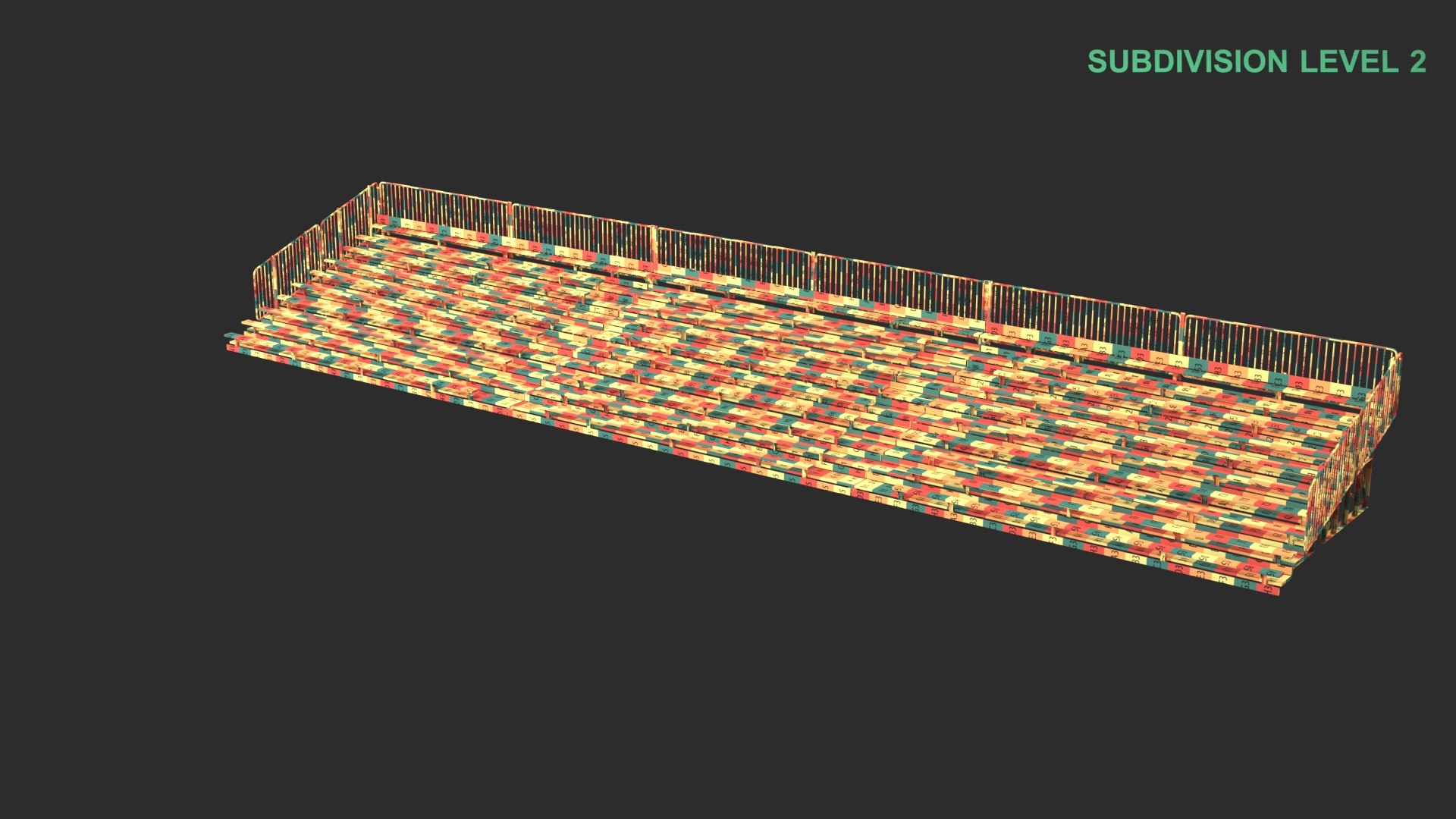 Bleachers 3D model https://p.turbosquid.com/ts-thumb/fW/YeDKQa/ZU/wireframe_0000/jpg/1733470584/1920x1080/fit_q87/0b58ede071cc655e553c95db0b350fa278df5c3f/wireframe_0000.jpg