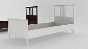ikea hemnes bed frame 3d max