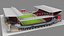 BMO Field Outdoor Stadium Toronto Canada 3D model