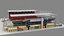 BMO Field Outdoor Stadium Toronto Canada 3D model
