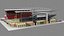 BMO Field Outdoor Stadium Toronto Canada 3D model
