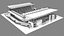 BMO Field Outdoor Stadium Toronto Canada 3D model