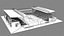 BMO Field Outdoor Stadium Toronto Canada 3D model