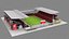BMO Field Outdoor Stadium Toronto Canada 3D model