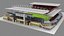 BMO Field Outdoor Stadium Toronto Canada 3D model