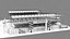 BMO Field Outdoor Stadium Toronto Canada 3D model