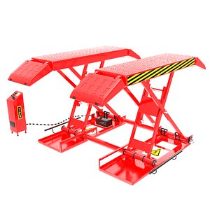 Car Lift System 3D