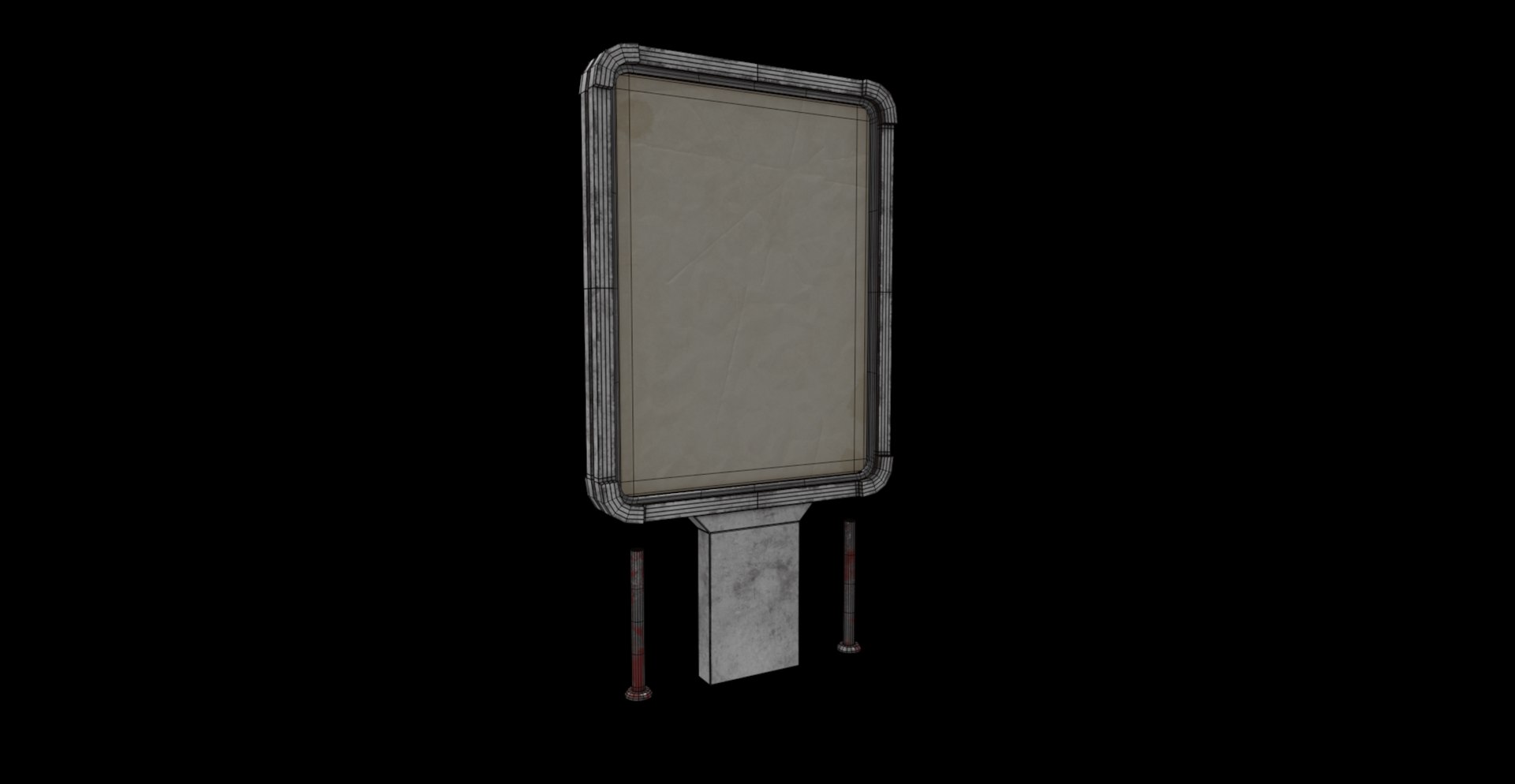 Information Pylon 03 3D Model - TurboSquid 2305527