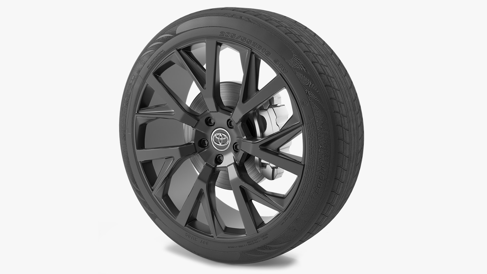 Toyota Crown Signia Alloy Wheel 3D model preview