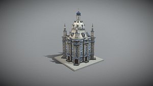 Frauenkirche Dresden 3D model