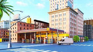 Detailed Manhattan Brooklyn City