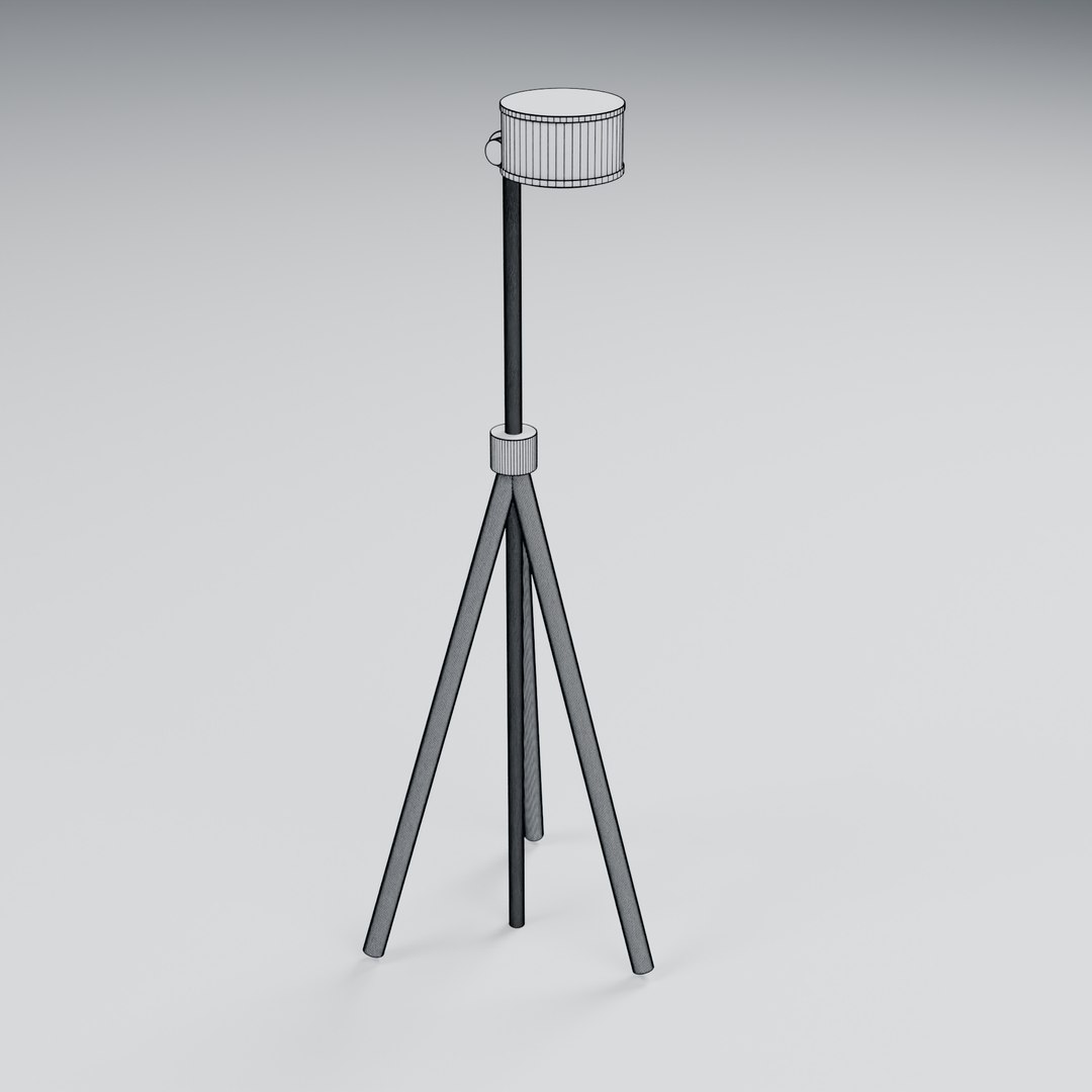 Tripod Studio Floor Lamp - Standard fitting 3D model https://p.turbosquid.com/ts-thumb/fW/urNFko/Kt/06_wireframe/jpg/1791828068/1920x1080/fit_q87/e9beeedacb7c2f0fb180322c38a1c4696d9d61d5/06_wireframe.jpg