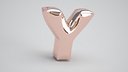 Y Balloon Copper