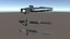 Sci-Fi Weapons Set 1
