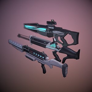 Sci-Fi Weapons Set 1