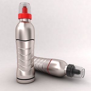 energy drink 2 3d model