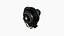 Plecak SciFi D08 Full Black - modny projekt postaci
