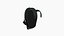 Plecak SciFi D08 Full Black - modny projekt postaci