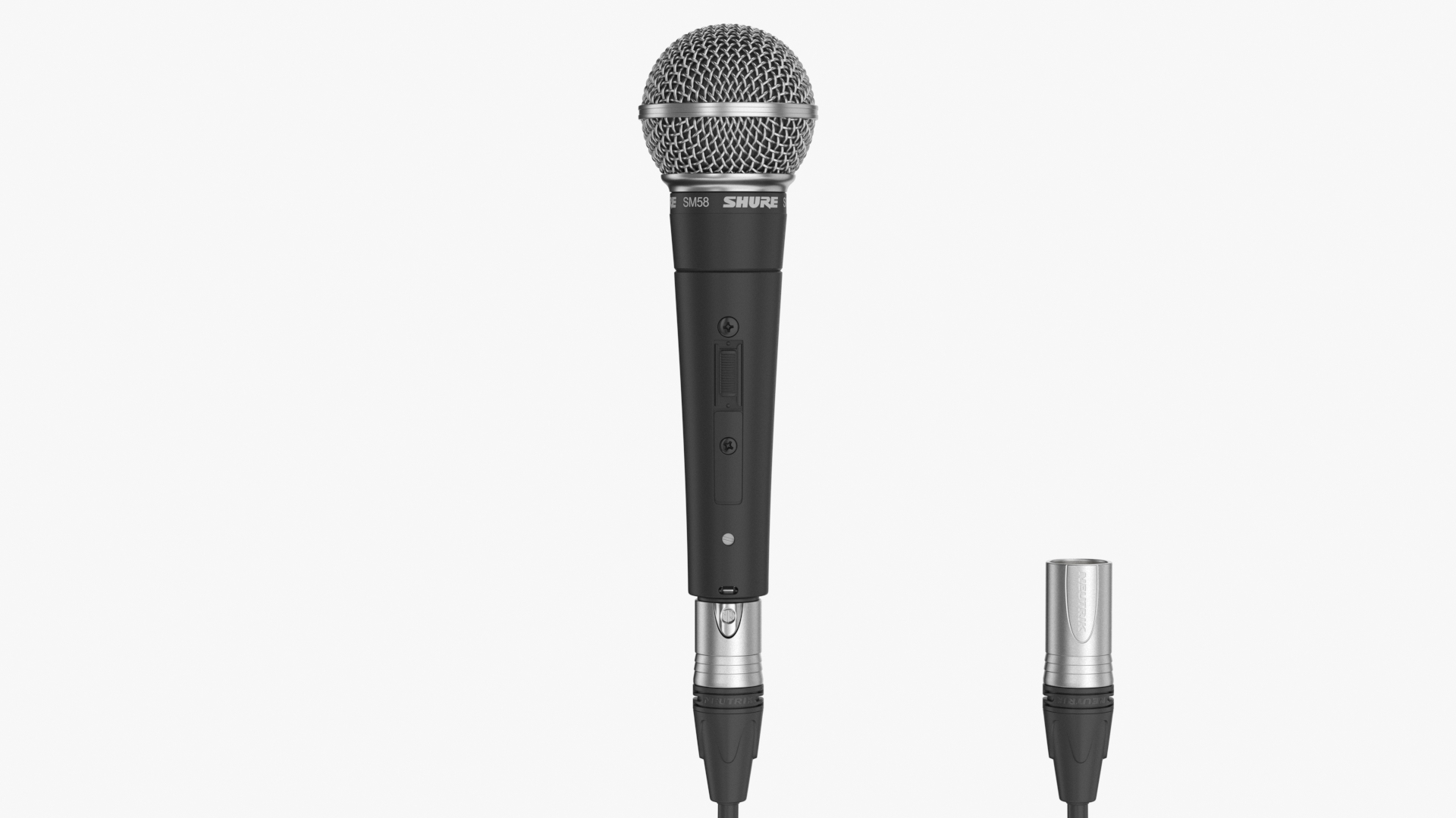 nice to meet you persuade Smile rigged microphone shure sm 3d model