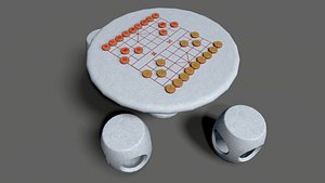 3D model Chinese chess