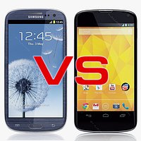 Google Nexus 4 VS Samsung Galaxy SIII