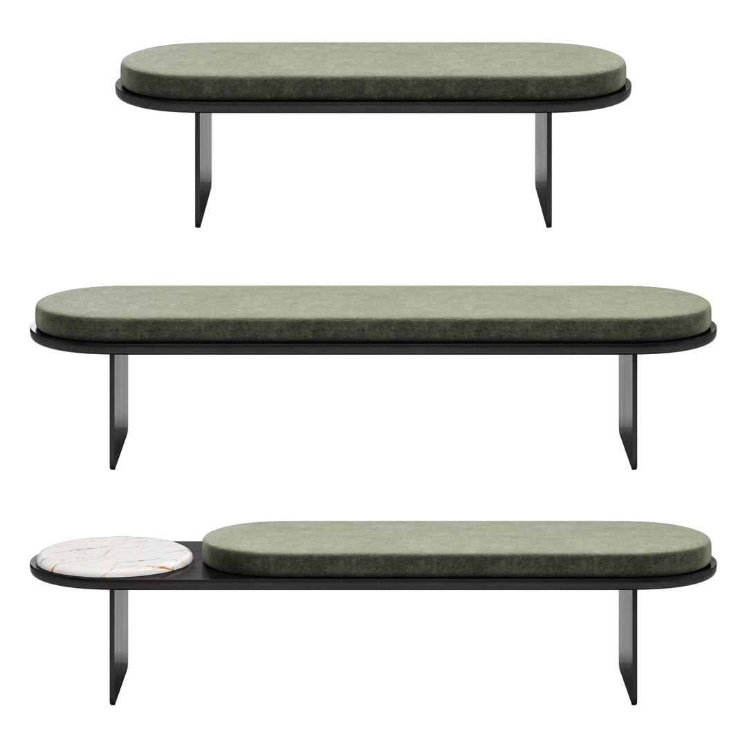 Gallotti And Radice Sensei Bench 3D Model - TurboSquid 2247827
