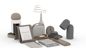 Decorative Set 3D model