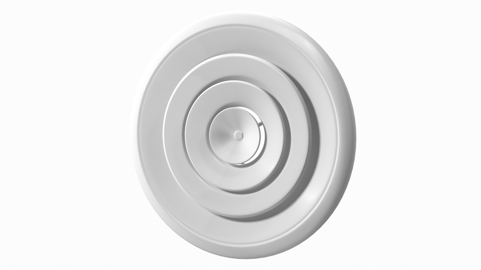 Ceiling Diffuser Round 3D Model - TurboSquid 1962207