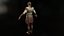 3D roman aristocrat caesar
