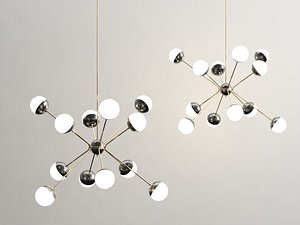 Rewire Custom Orb Chandelier
