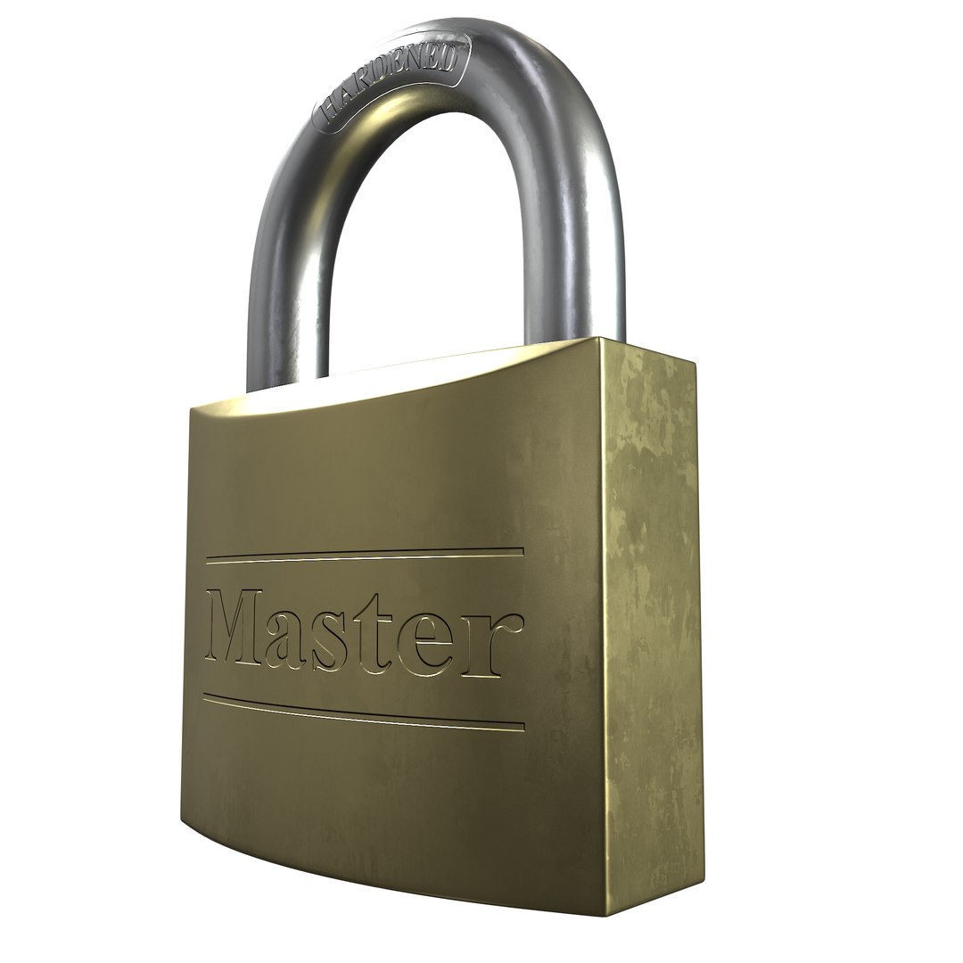 Padlock 3D - TurboSquid 2049601