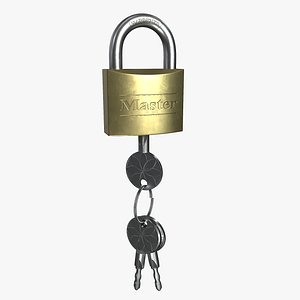 Padlock 3D