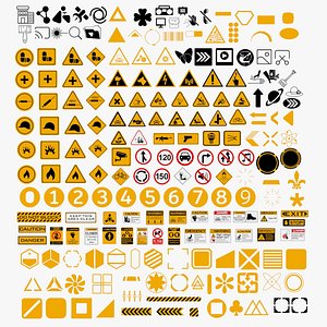 Polygon Decals 201 pieces - Collection 2