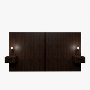 Bed backrest - Sketchup Pro 2021  Vray 5