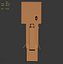 Danbo Character High Poly 3D Model, Full Rigged - clean