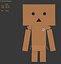 Danbo Character High Poly 3D Model, Full Rigged - clean