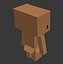 Danbo Character High Poly 3D Model, Full Rigged - clean
