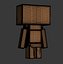 Danbo Character High Poly 3D Model, Full Rigged - clean