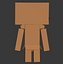 Danbo Character High Poly 3D Model, Full Rigged - clean