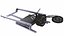 3D GYM Rowing Machine and T-Bar Collection model