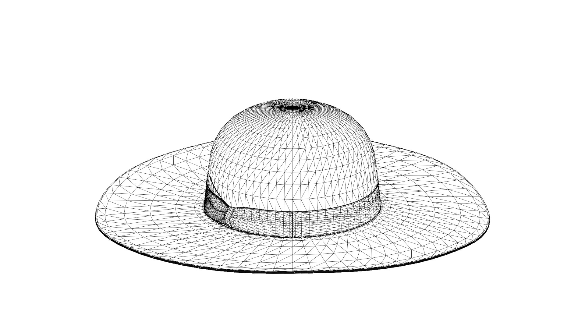 Wide Brim Hat Summer Hat 3D model https://p.turbosquid.com/ts-thumb/fX/kyLFxs/IW/borsalino_laurabraidedhemp_course_wireframe_28/png/1777230585/1920x1080/fit_q87/6b28c2a91f562a208cf9ab787d307f11de81c97a/borsalino_laurabraidedhemp_course_wireframe_28.jpg