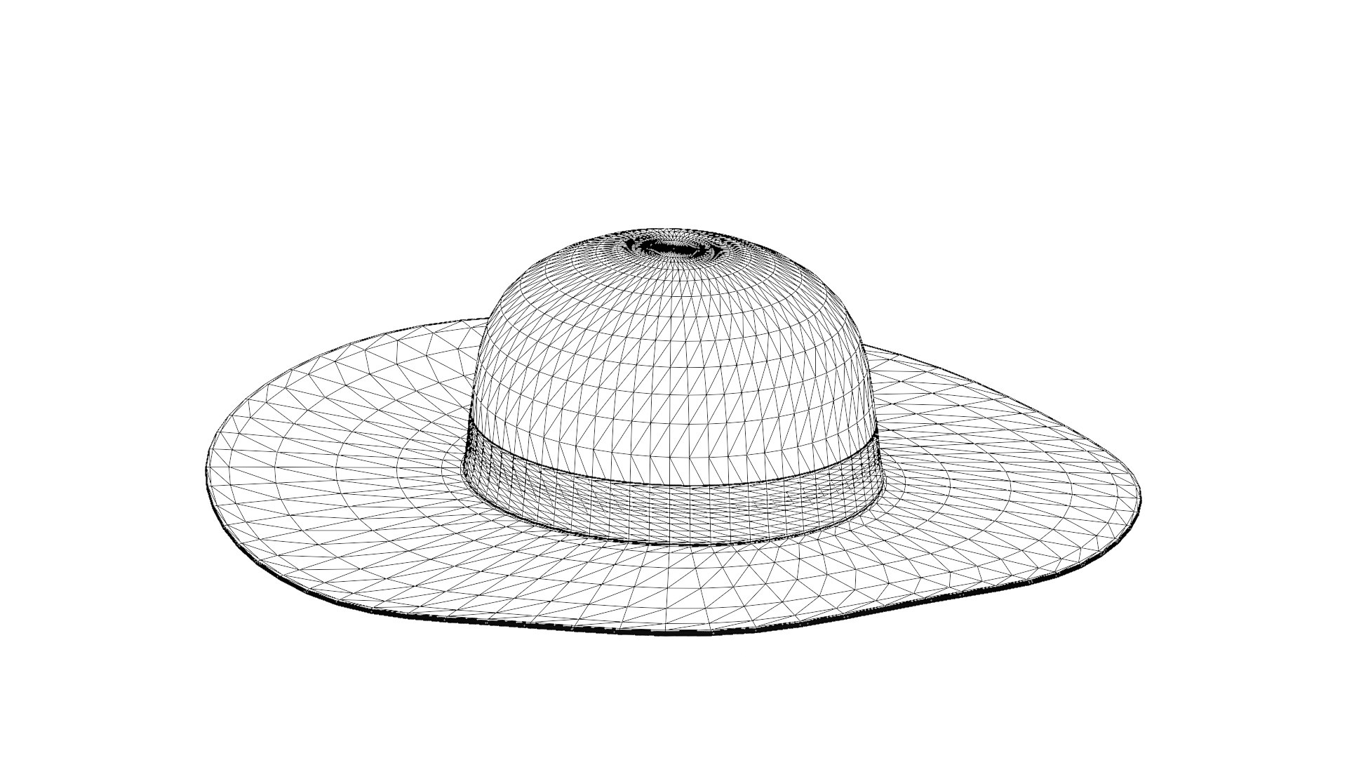 Wide Brim Hat Summer Hat 3D model https://p.turbosquid.com/ts-thumb/fX/kyLFxs/Uu/borsalino_laurabraidedhemp_course_wireframe_33/png/1777230593/1920x1080/fit_q87/5e0877069f555d95d45f50d1ffcd71432f7d6b9c/borsalino_laurabraidedhemp_course_wireframe_33.jpg