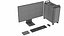 Ensemble de bureau Apple Mac Pro