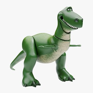 3D Toy Story Rex model