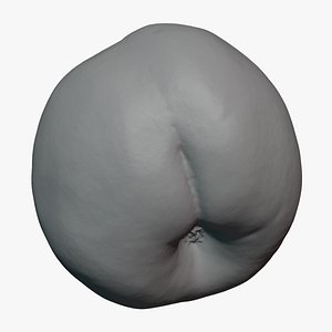 3D Peach Fruit 01 - For 3D Print model