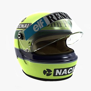 Ayrton Senna Helmet 1985