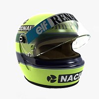 Ayrton Senna Helmet 1985