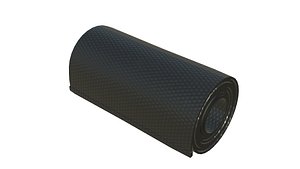3D model bandage roll plastic