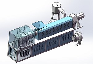 Plastic Recycling Extrusion Line for PE PP ABS Granule Production